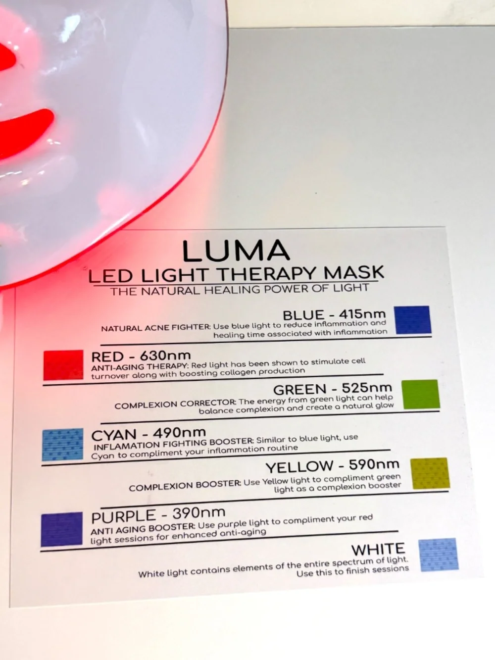 LUMA daily care led luma